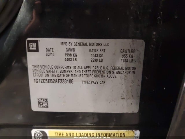 CHEVROLET MALIBU LT - 9