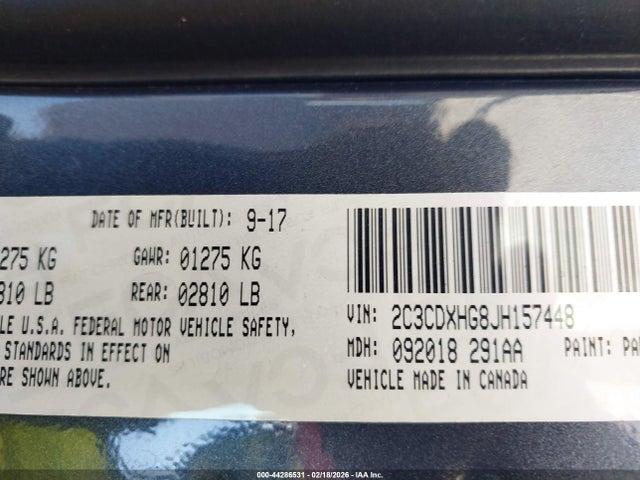 DODGE CHARGER SXT PLUS RWD - 9