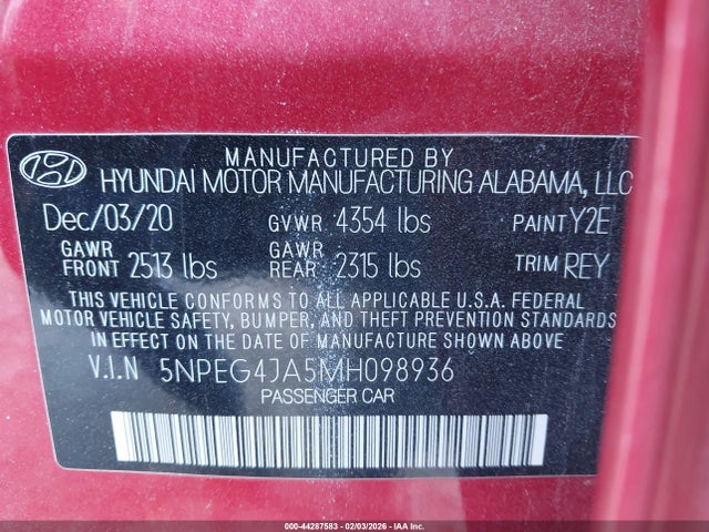 HYUNDAI SONATA SE - 9