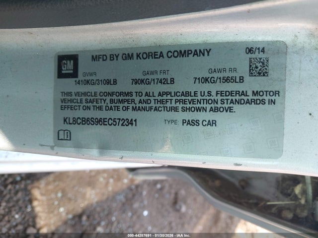 CHEVROLET SPARK LS AUTO - 9