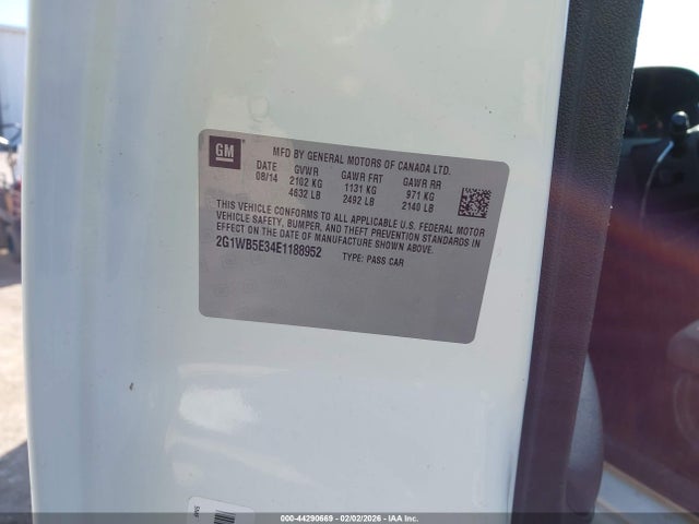 CHEVROLET IMPALA LIMITED LT - 9