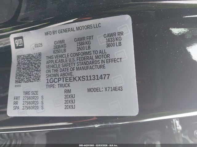 CHEVROLET COLORADO 4WD TRAIL BOSS - 9