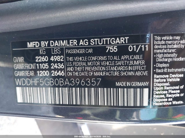 MERCEDES-BENZ E-CLASS - 9