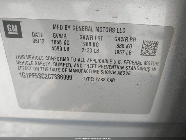 CHEVROLET CRUZE 1LT - 9