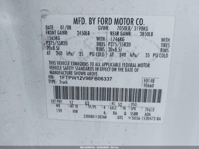 FORD F-150 60TH ANNIVERSARY/FX2/KING RANCH/LARIAT/XLT - 9
