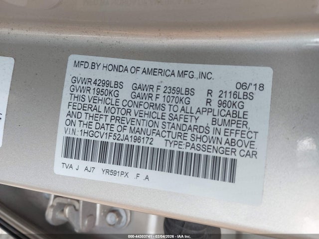 HONDA ACCORD EX-L - 9