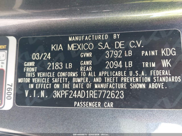 KIA FORTE LX - 9