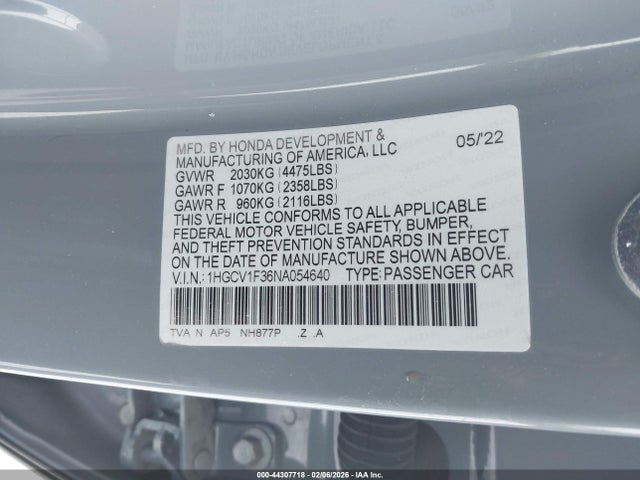 HONDA ACCORD SPORT - 9