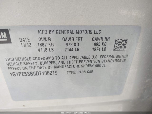 CHEVROLET CRUZE 2LT AUTO - 9