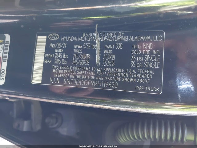 HYUNDAI SANTA CRUZ XRT - 9