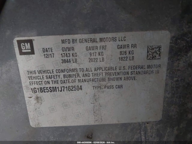 CHEVROLET CRUZE LT AUTO - 9