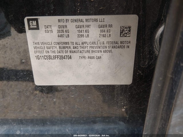 CHEVROLET MALIBU 1LT - 9