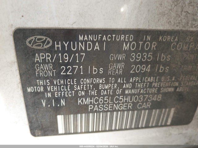 HYUNDAI IONIQ HYBRID BLUE - 9