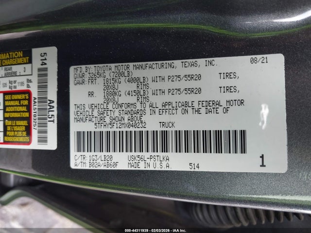 TOYOTA TUNDRA - 9