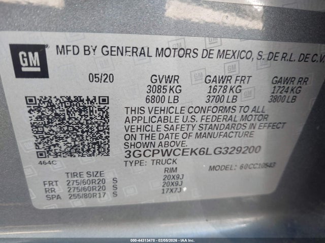 CHEVROLET SILVERADO 1500 2WD SHORT BED LT - 9