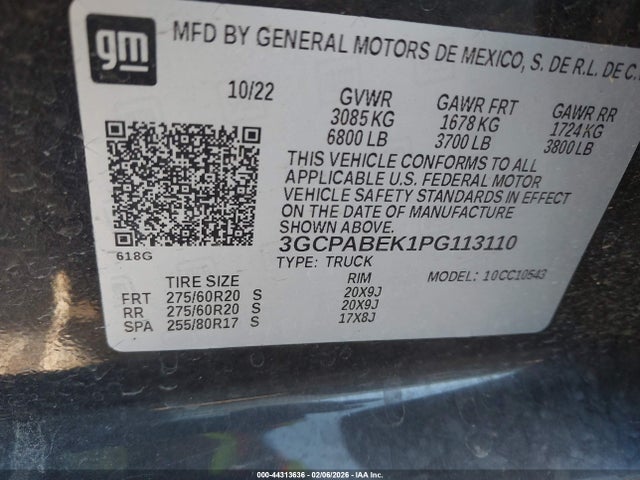 CHEVROLET SILVERADO 1500 2WD SHORT BED CUSTOM - 9