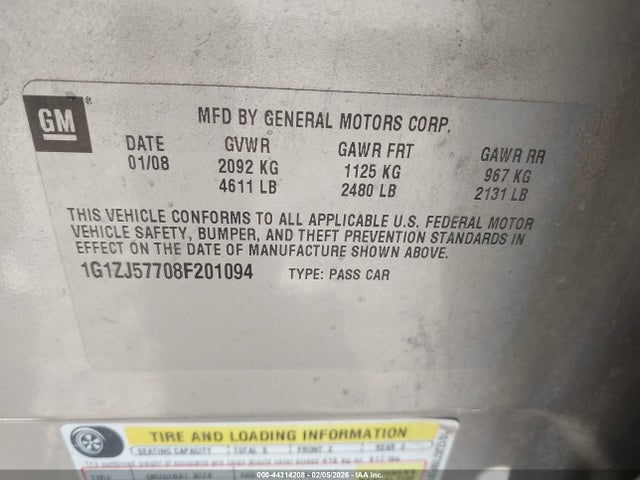 CHEVROLET MALIBU LT - 9