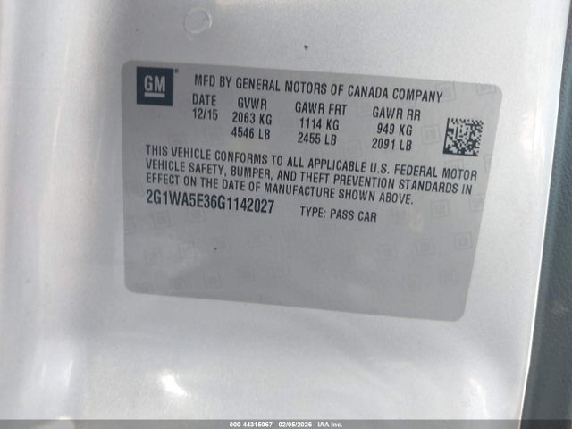 CHEVROLET IMPALA LIMITED LS - 9