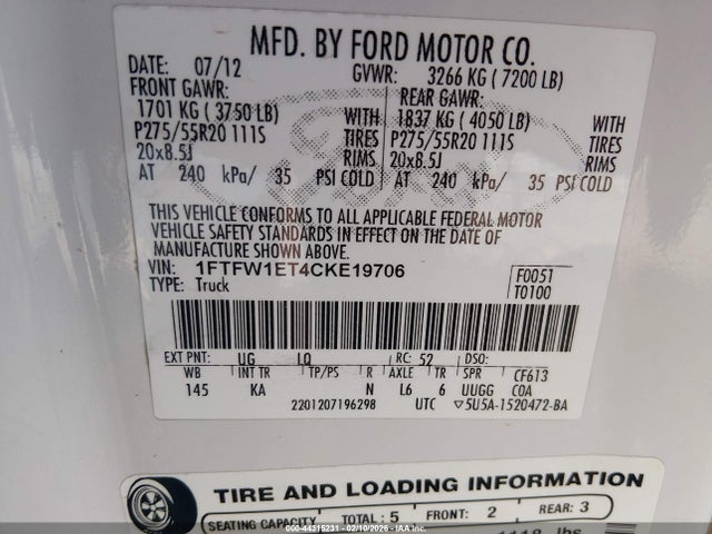 FORD F-150 KING RANCH - 9