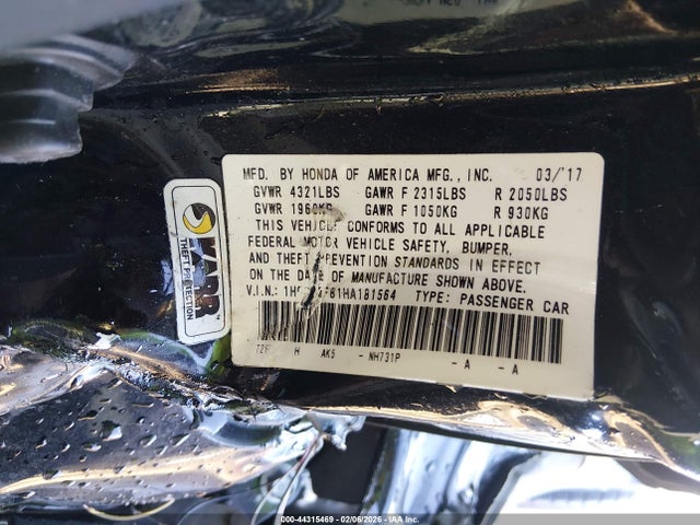 HONDA ACCORD EX-L - 9