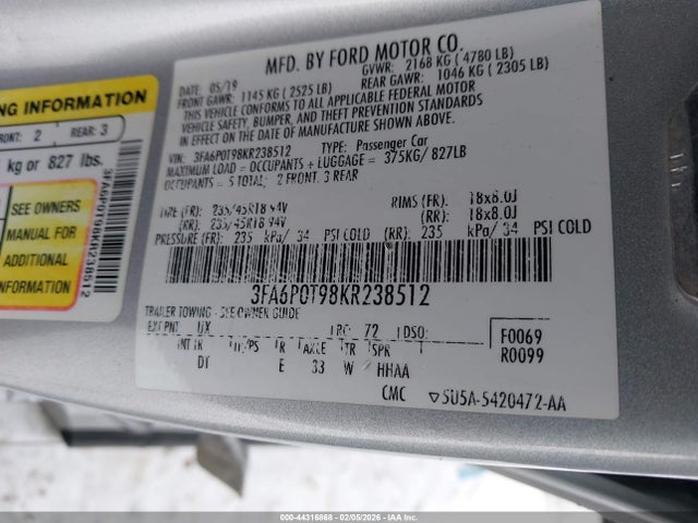 FORD FUSION SE - 9
