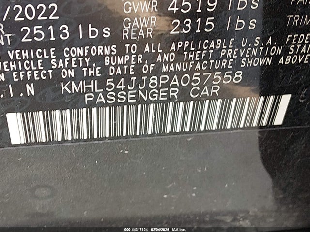 HYUNDAI SONATA HYBRID LIMITED - 9