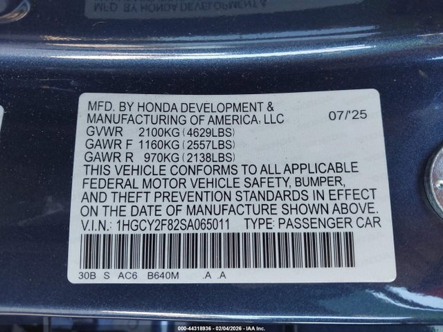 HONDA ACCORD HYBRID TOURING - 9