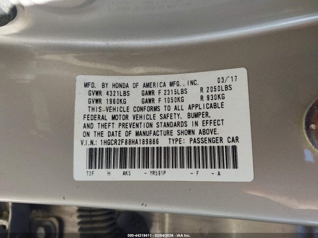 HONDA ACCORD EX-L - 9