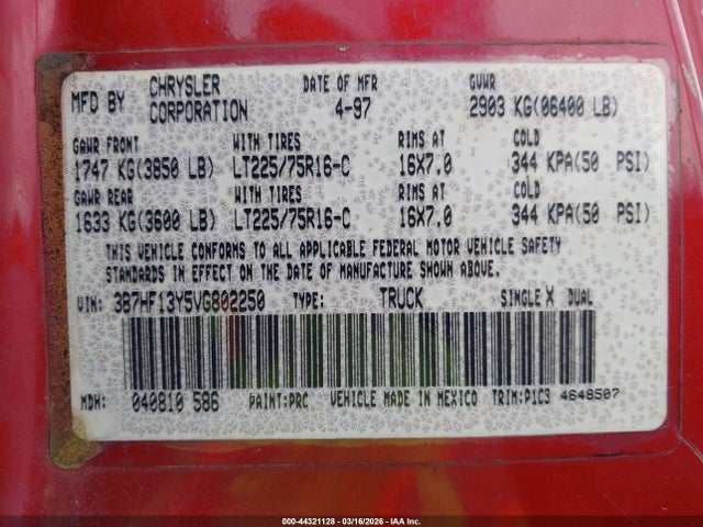 DODGE RAM 1500 ST - 9