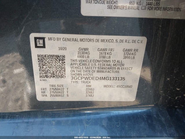 CHEVROLET SILVERADO 1500 - 9