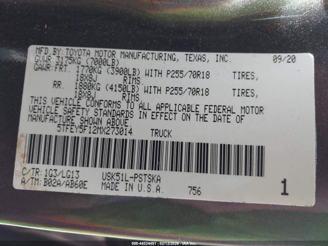 TOYOTA TUNDRA - 9