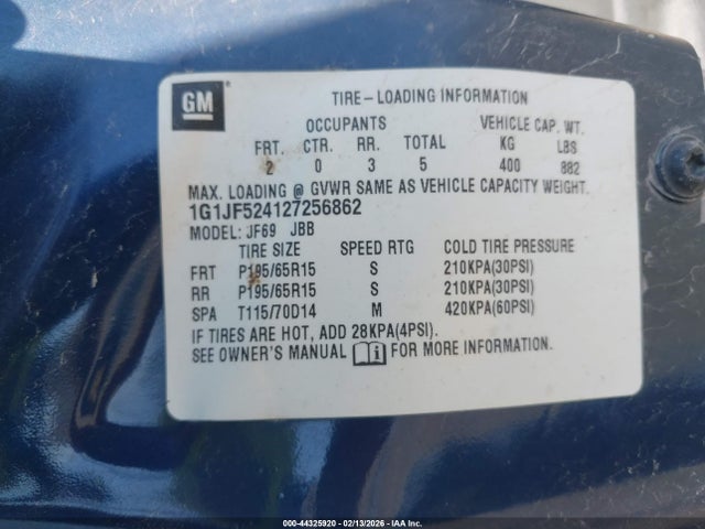 CHEVROLET CAVALIER LS - 9