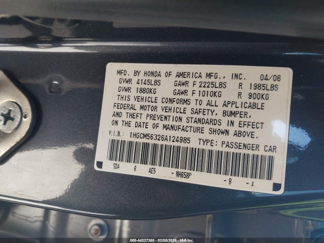 HONDA ACCORD 2.4 SE - 9