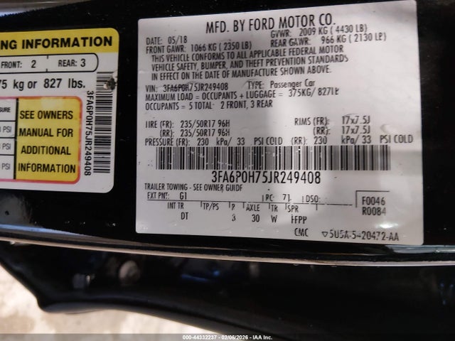 FORD FUSION SE - 9