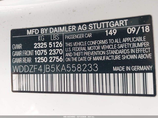 MERCEDES-BENZ E-CLASS - 9