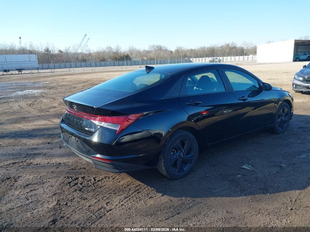 HYUNDAI ELANTRA HYBRID BLUE - 4