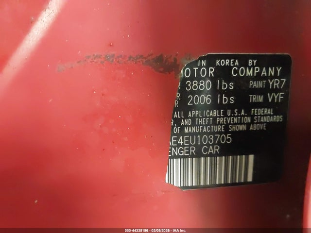 HYUNDAI ELANTRA LIMITED - 9