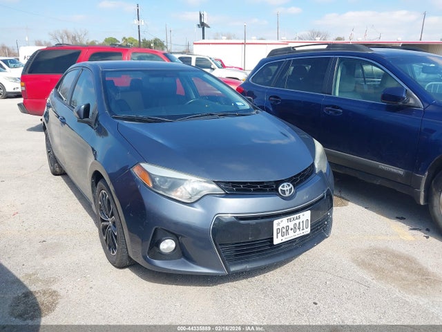 2016 TOYOTA COROLLA S PLUS