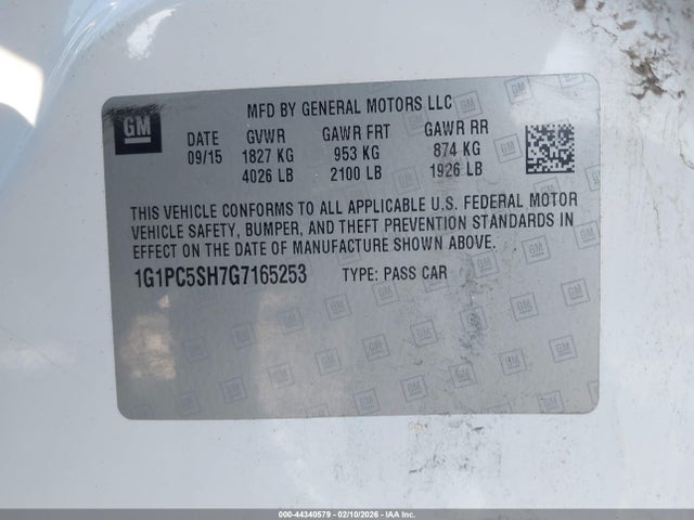 CHEVROLET CRUZE LIMITED LS AUTO - 9