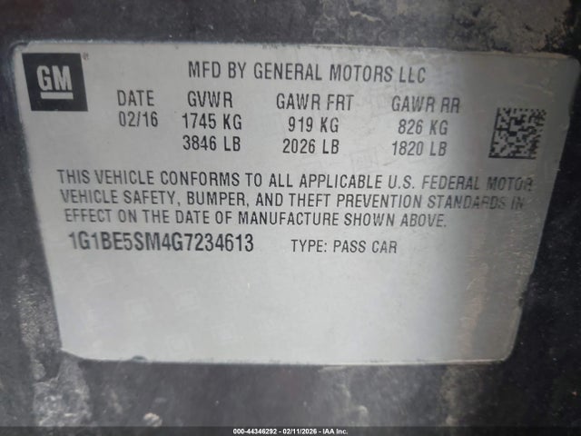 CHEVROLET CRUZE LT AUTO - 9