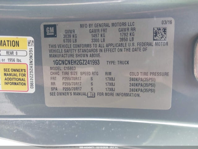 CHEVROLET SILVERADO 1500 - 9