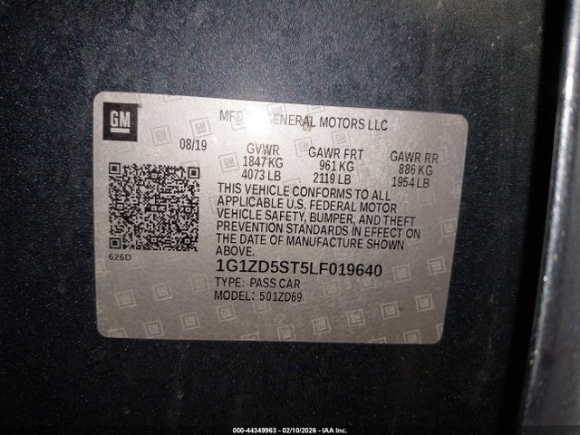 CHEVROLET MALIBU FWD LT - 9