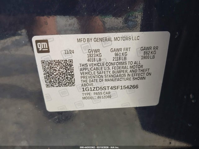 CHEVROLET MALIBU FWD 1LT - 9