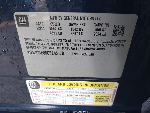 CHEVROLET MALIBU 1LT - 9