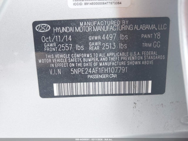 HYUNDAI SONATA SE - 9