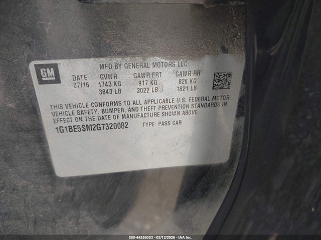 CHEVROLET CRUZE LT AUTO - 9