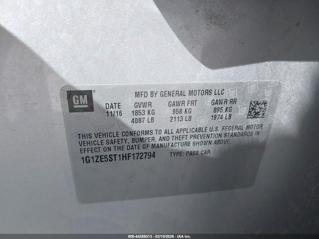 CHEVROLET MALIBU 1LT - 9