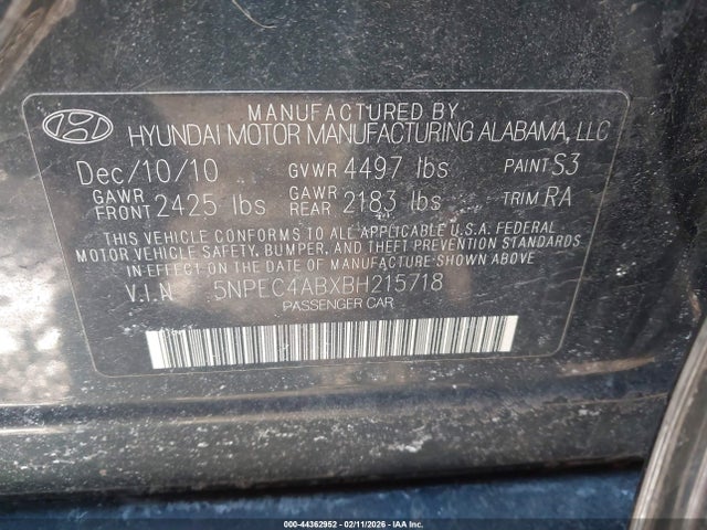 HYUNDAI SONATA LIMITED 2.0T - 9