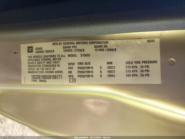 CHEVROLET COLORADO LS - 9