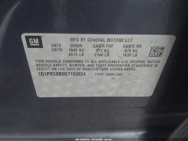 CHEVROLET CRUZE LIMITED 1LT AUTO - 9